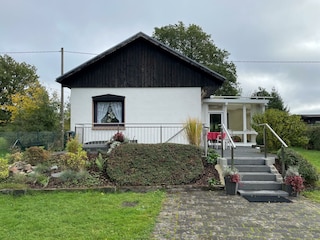Haus mit Wintergarten