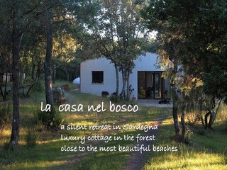 la casa nel bosco,  entrance