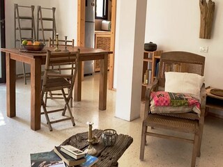 background the kitchen