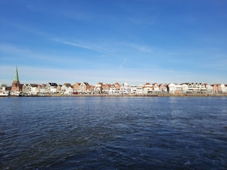 Blick nach Travemünde