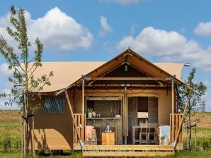 Parc de vacances Jolie tente lodge avec salle de bain près d'un lac - Mol - image1