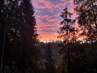 Morgendämmerung in unserem Tal