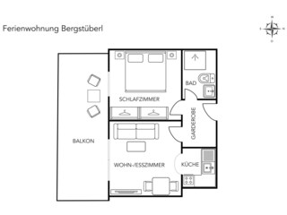 Appartamento per vacanze Oberstdorf Pianta del piano 19