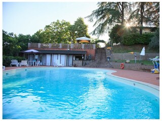 Villa Monte Santa Maria Tiberina Außenaufnahme 4
