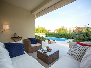 Villa Kastel Stafilic Grabación al aire libre 8