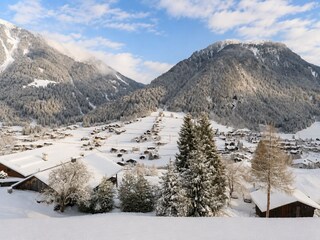 Alpinchalet Zigjam - winter aanzicht dal -Gaschurn