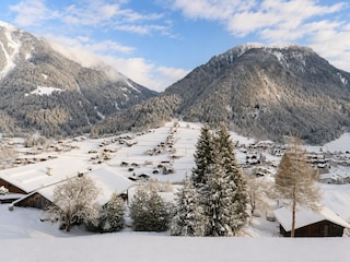 Alpinchalet Zigjam - winter aanzicht dal -Gaschurn