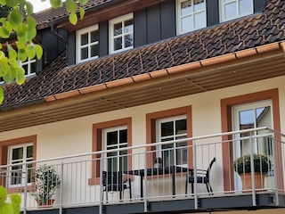Balkon Ferienwohnung Auerhahn