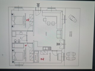 Appartamento per vacanze Welschnofen Pianta del piano 36