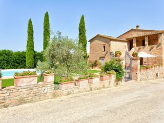 Casa de vacaciones Buonconvento Grabación al aire libre 13
