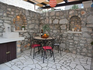 Holiday house Kaprije Outdoor Recording 4