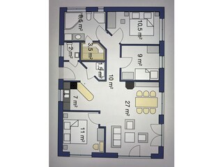 Casa de vacaciones Kosel Plano de planta 26