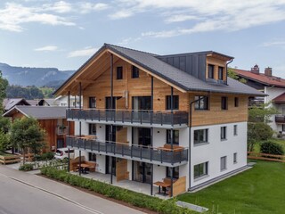 Außenansicht Dorf Suites