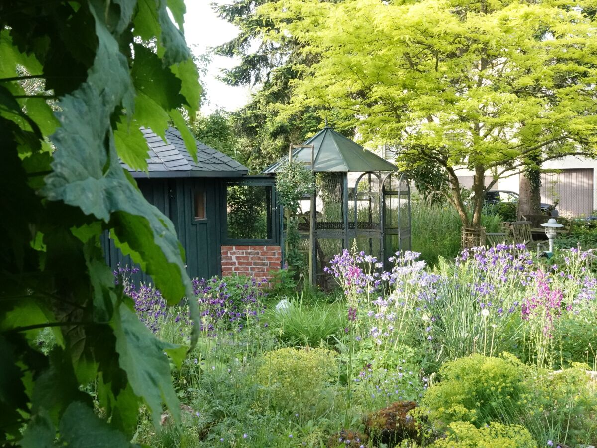 Hühnerhaus in unserem Garten