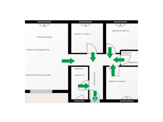 Casa per le vacanze Tinjan Pianta del piano 31