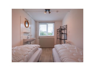 Schlaffzimmer: 2x Einzelbett