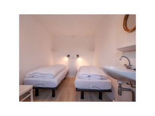 Schlaffzimmer: 2x Einzelbett