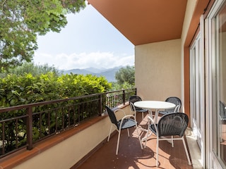 Ground floor balcony