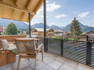 Balkon mit Fernsicht