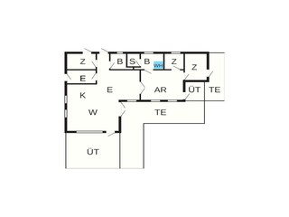 Casa de vacaciones Als Plano de planta 7