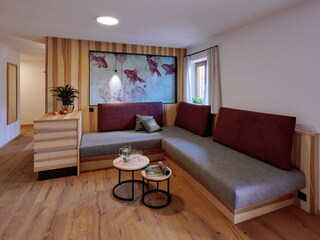 Ferienwohnung Segelboot - Sitzbereich