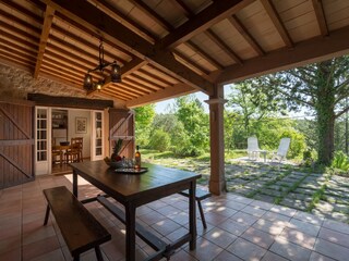 Casa de vacaciones Saint-Paul-en-Forêt Grabación al aire libre 10