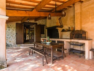 Casa de vacaciones Saint-Paul-en-Forêt Grabación al aire libre 12