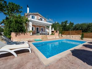 Villa à Zakynthos avec piscine privée et vue - Mouzaki - image1
