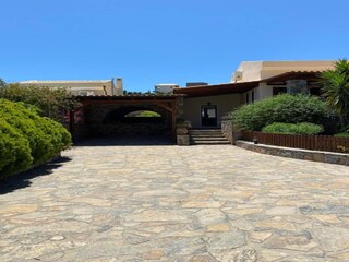 Villa Elounda Grabación al aire libre 11