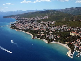 Apartamento Dramalj Grabación al aire libre 1