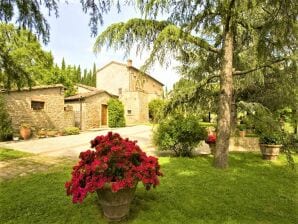 Casa per le vacanze Appartamenti in Casale Toscano con piscina e vista su Cortona. - Corona - image1