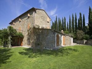 Vakantiehuis Appartementen in Toscaanse boerderij met zwembad en uitzicht op Cortona. - Corona - image1