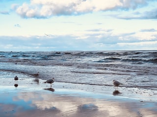 Strandbild Nebensaison