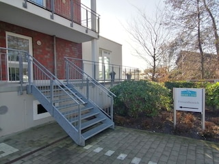 Eingang zum Freizeitbereich im Haus 4