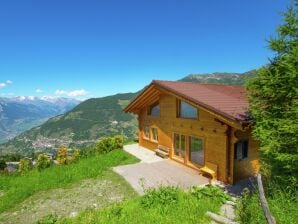 Das Chalet Alpina bietet eine tolle Aussicht. - La Tzoumaz - image1