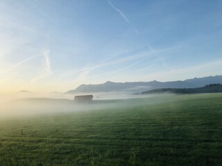 Romantische Landschaft bei Aidling