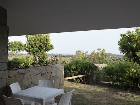 Holiday house CHIA HOMES: The "bilo", charming house with sea view