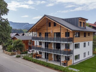 Außenansicht Dorf Suites