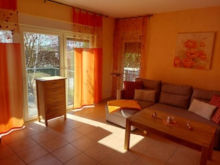 Sonnenschein im Wohnzimmer