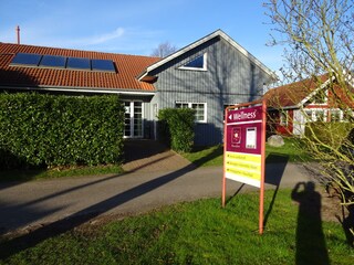 Nur wenige Schritte vom Ferienhaus entfernt.