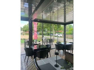 Restaurant auf der Ferienanlage