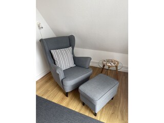 Zweites Zimmer mit Zugang zum Balkon