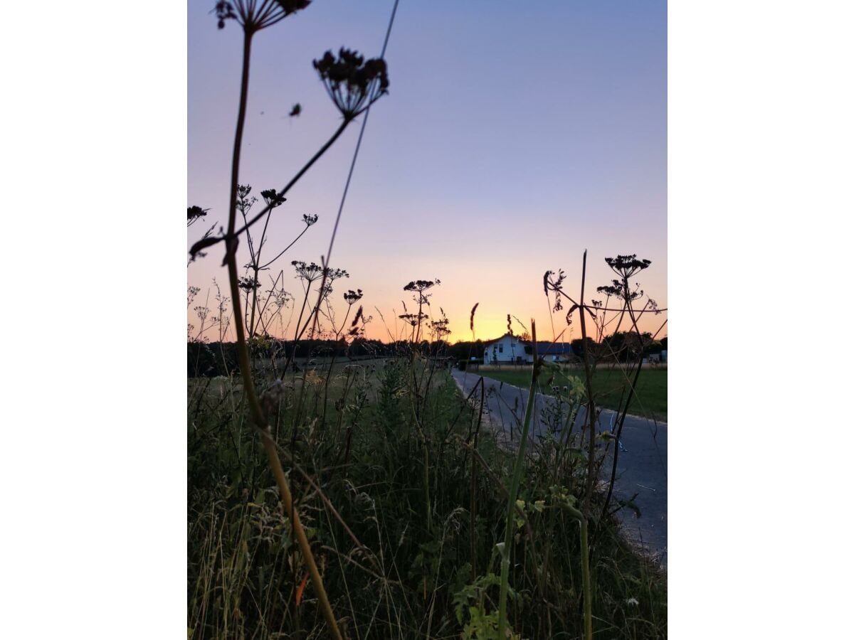 Sonnenuntergang Ferienwohnung Eifelzeiten