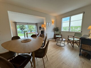Bright living with extra window just made