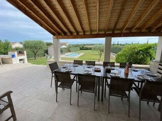 Ferienhaus Pougnadoresse Außenaufnahme 11