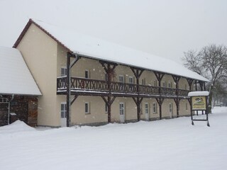 Holiday home in Burg in the Spreewald winter time