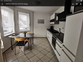 Sitzecke in der Küche