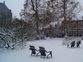 Garten im Winter