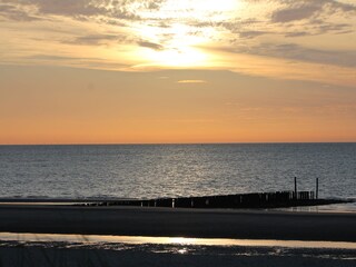 Sonnenuntergang am Strand