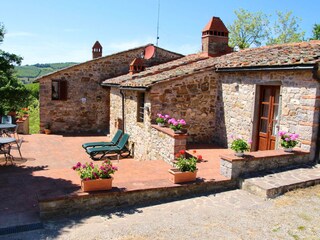 Vakantieappartement Gaiole in Chianti Buitenaudio-opname 2